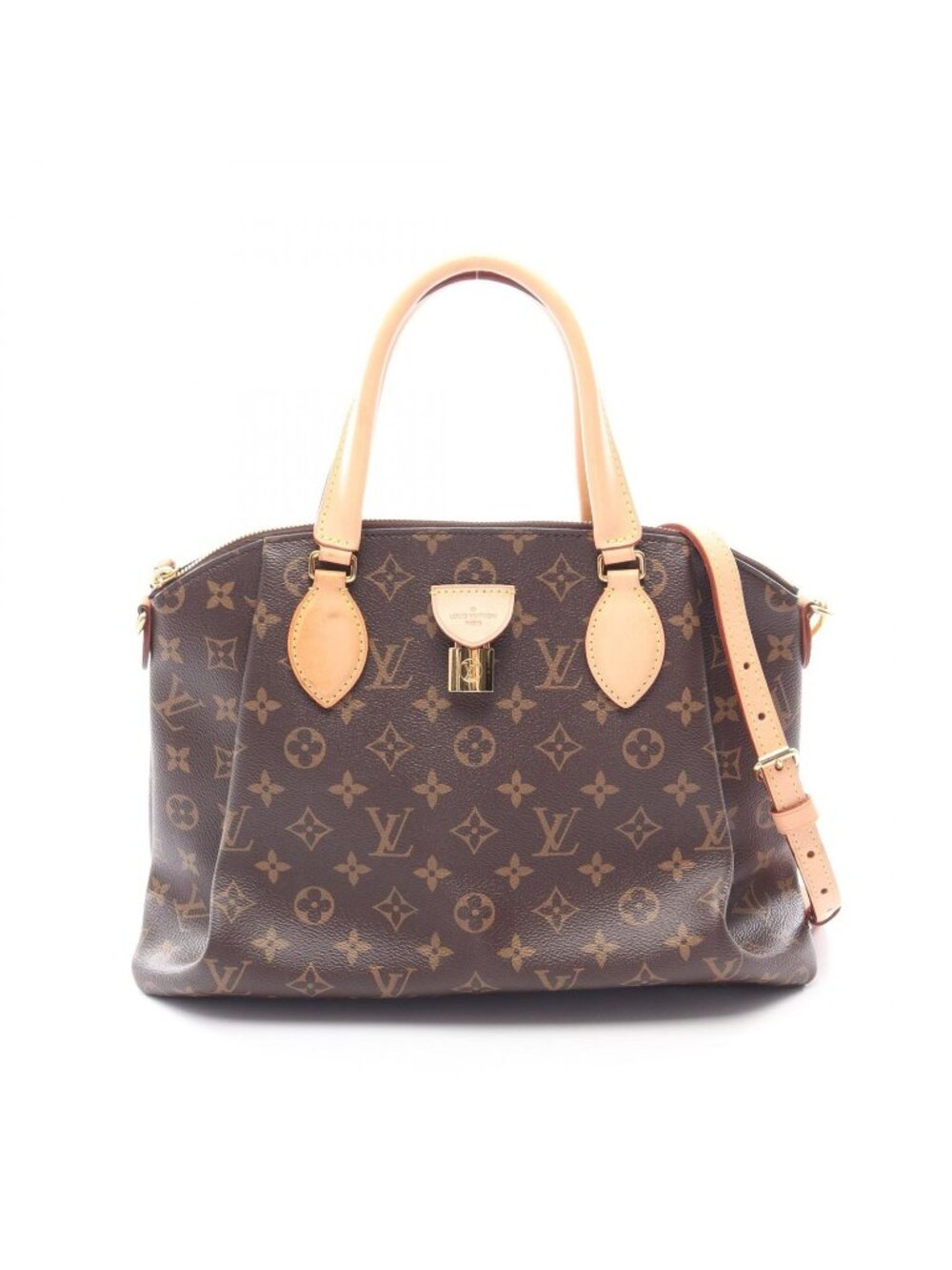Louis Vuitton Handbag Rivoli MM 2-Way Canvas Leather
